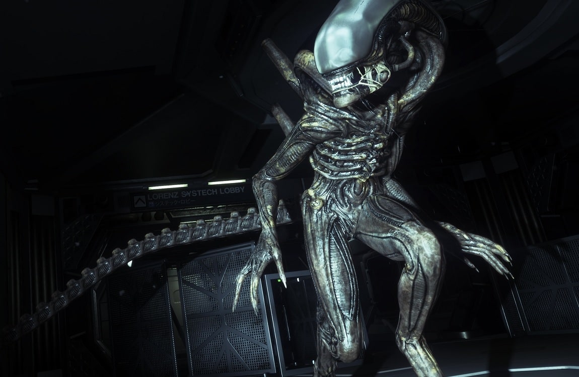 The Alpha Xenomorph from Alien: Isolation