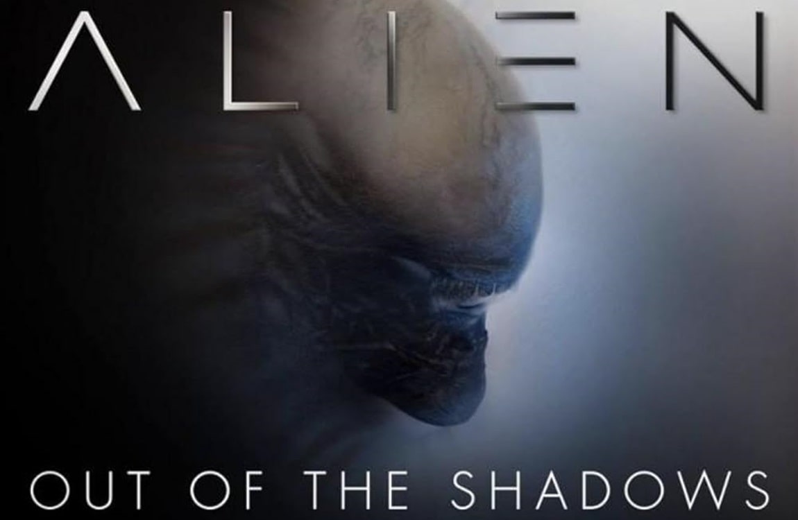 The cover of the audio book for Alien: Out Of The Shadows