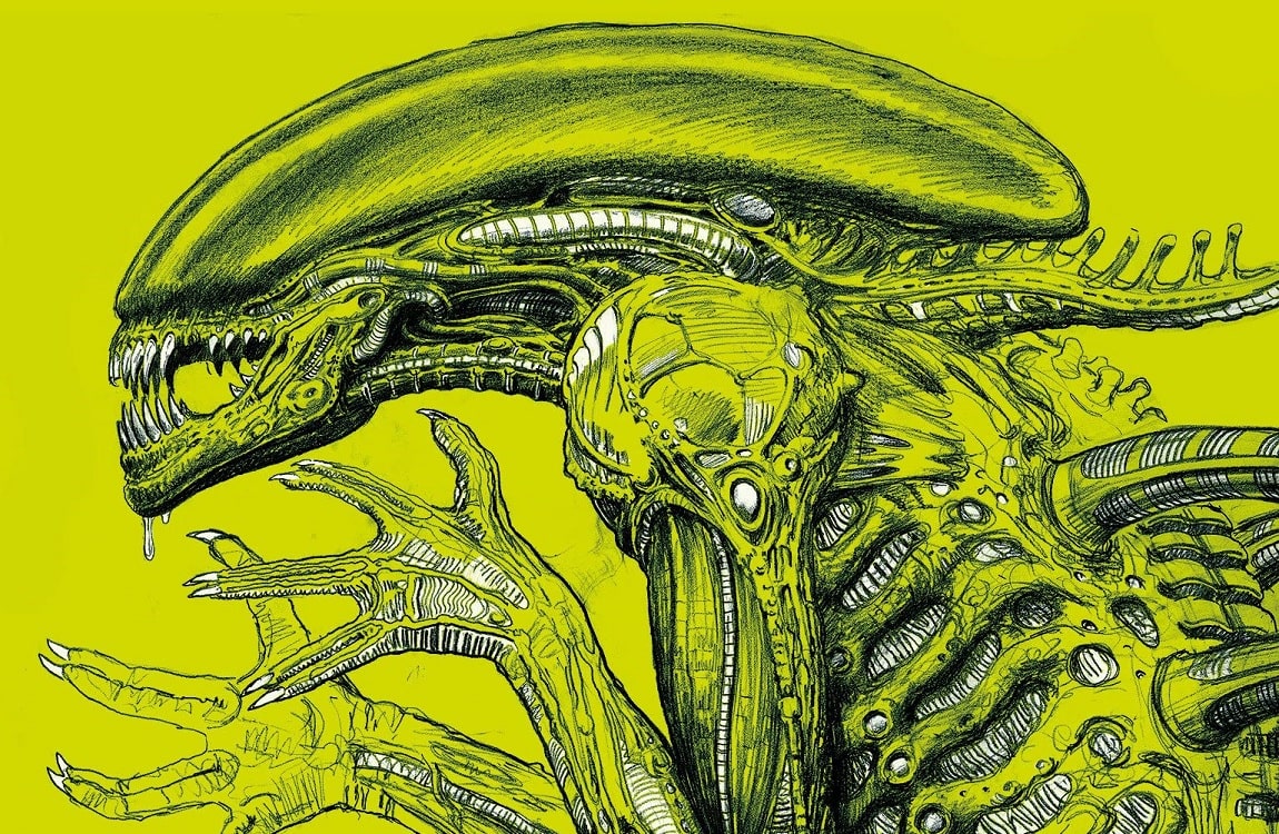 The cover of Alien 3: The Unproduced First-Draft Screenplay (novel)