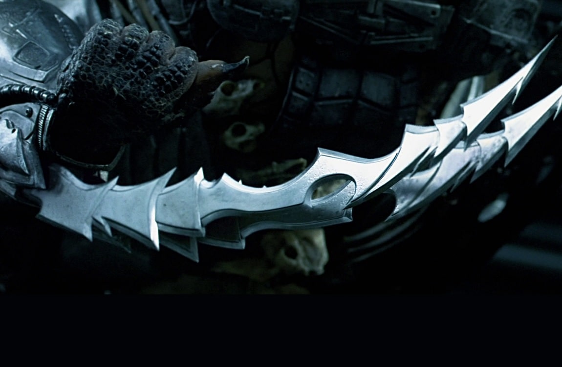 The Extra Long Wristblades of the Young Blood Predators from Alien vs. Predator