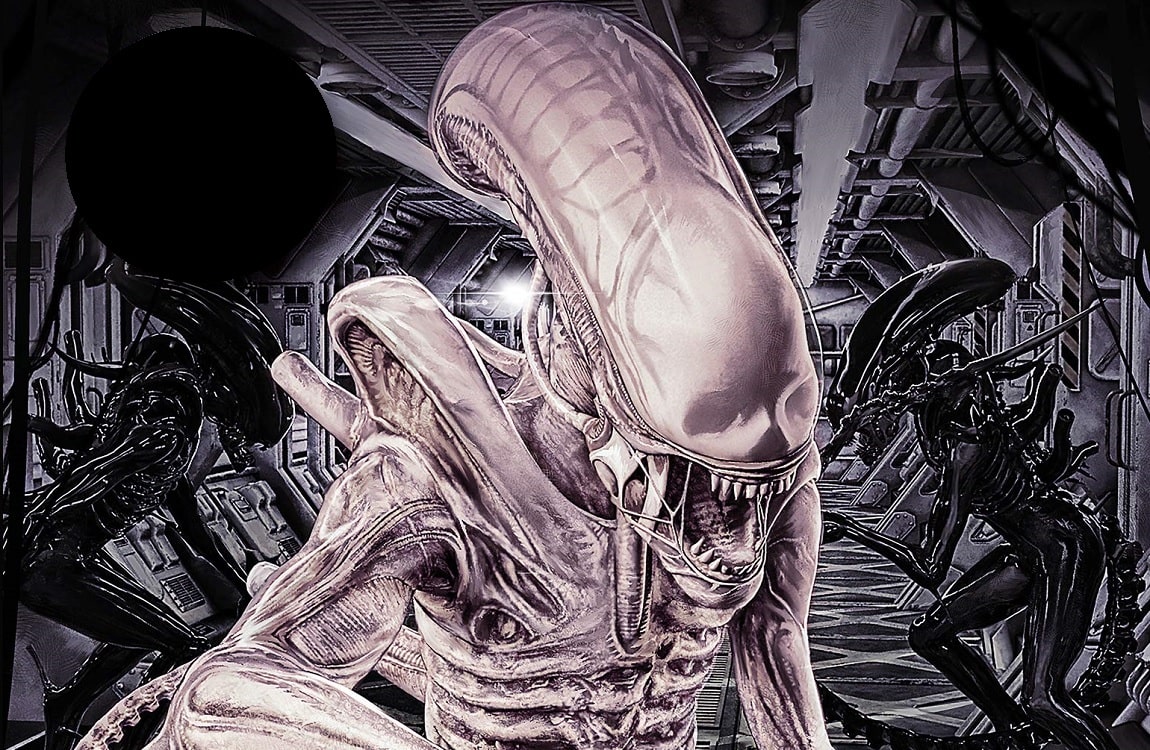 Number Seven Xenomorph from Aliens: Infiltrator