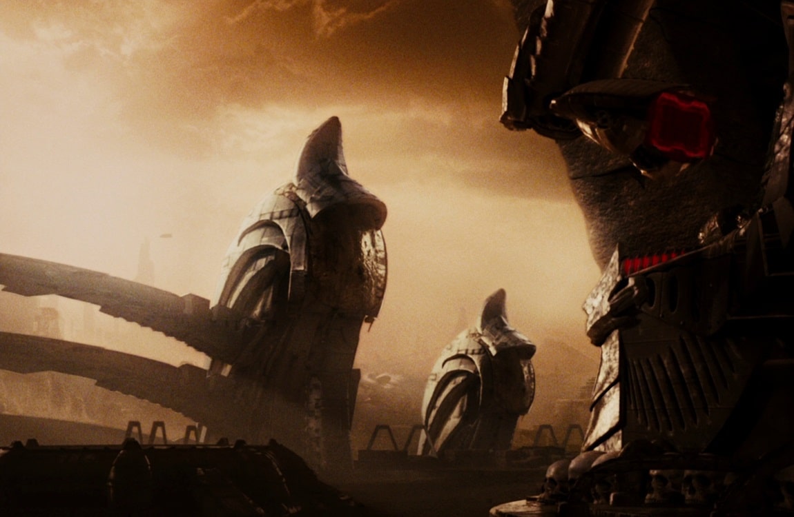 The architecture of Yautja Prime, seen in Aliens vs. Predator: Requiem