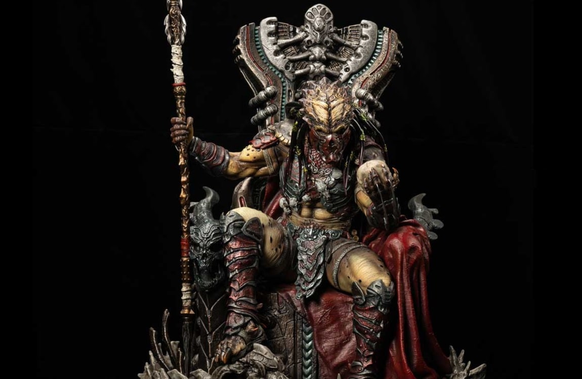 The Predator King, the leader of Yautja Prime
