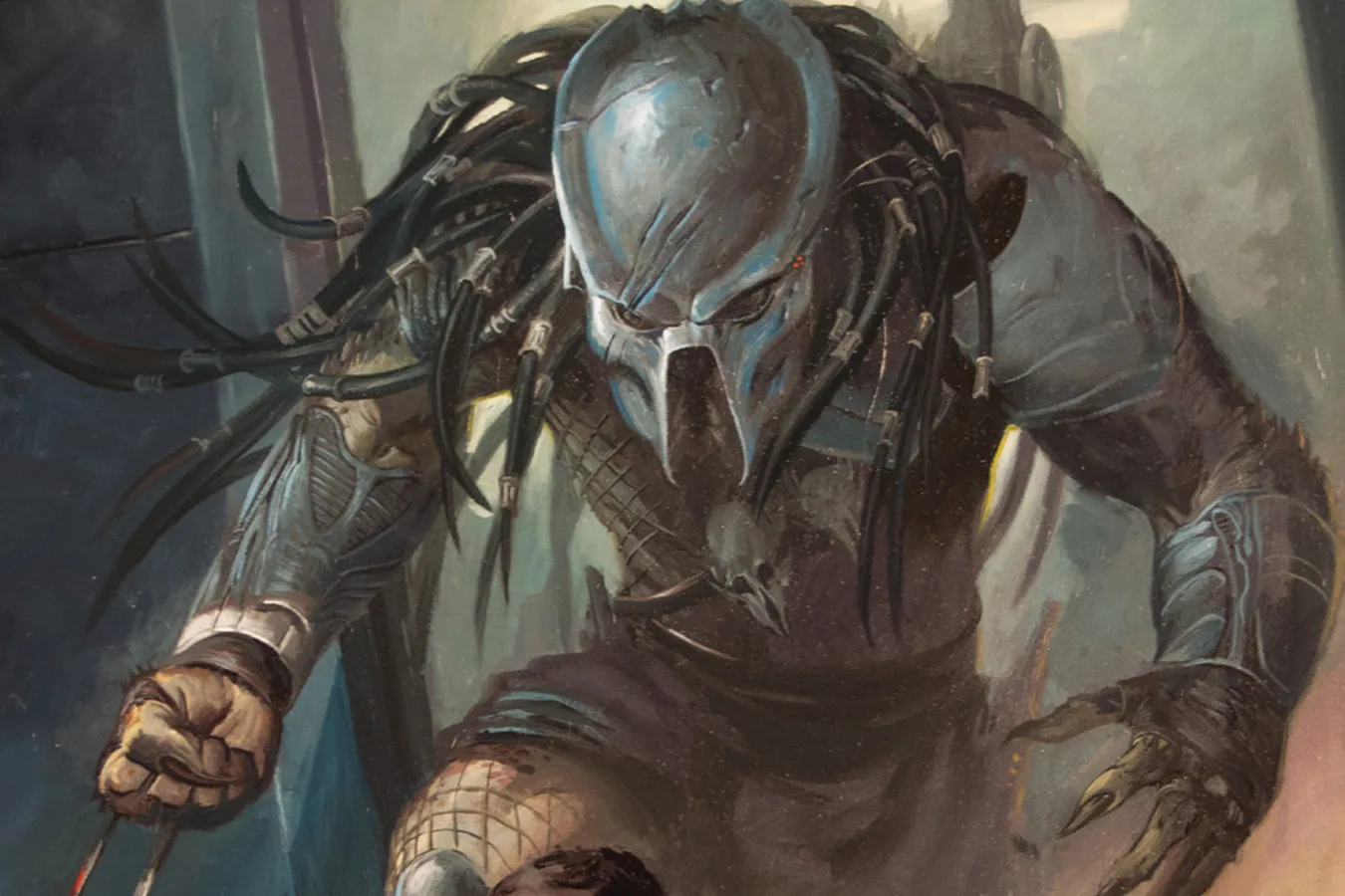 Ahab Predator attacks Galgo on LV-223 in Fire and Stone