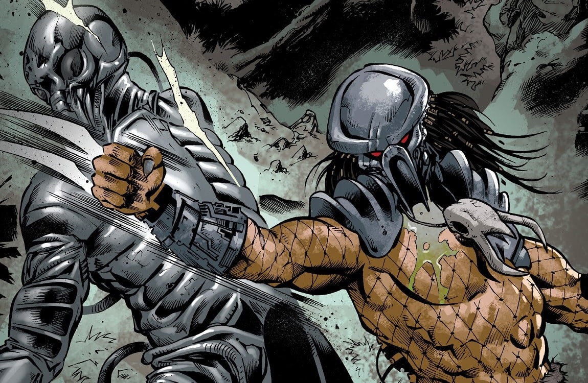 The weapons and armor of Ahab Predator