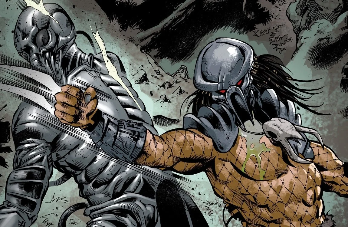 The weapons and armor of Ahab Predator