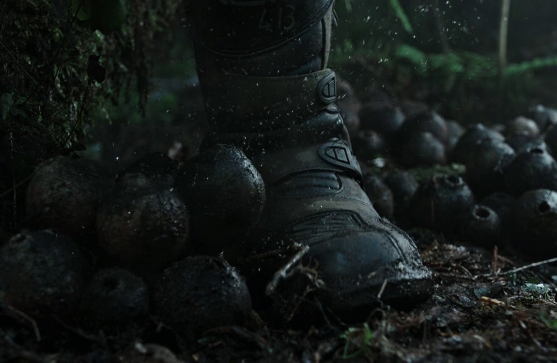 The Black Goo spores from Alien: Covenant