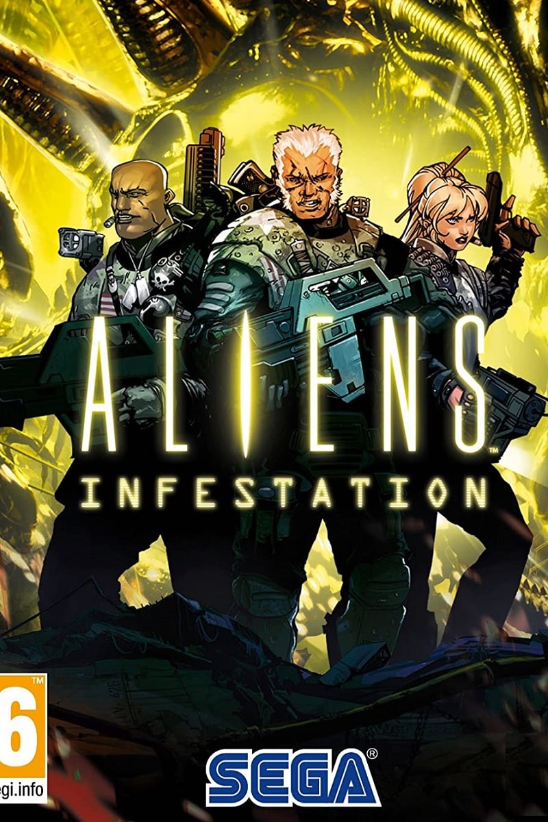 Aliens: Infestation for Nintendo DS cover
