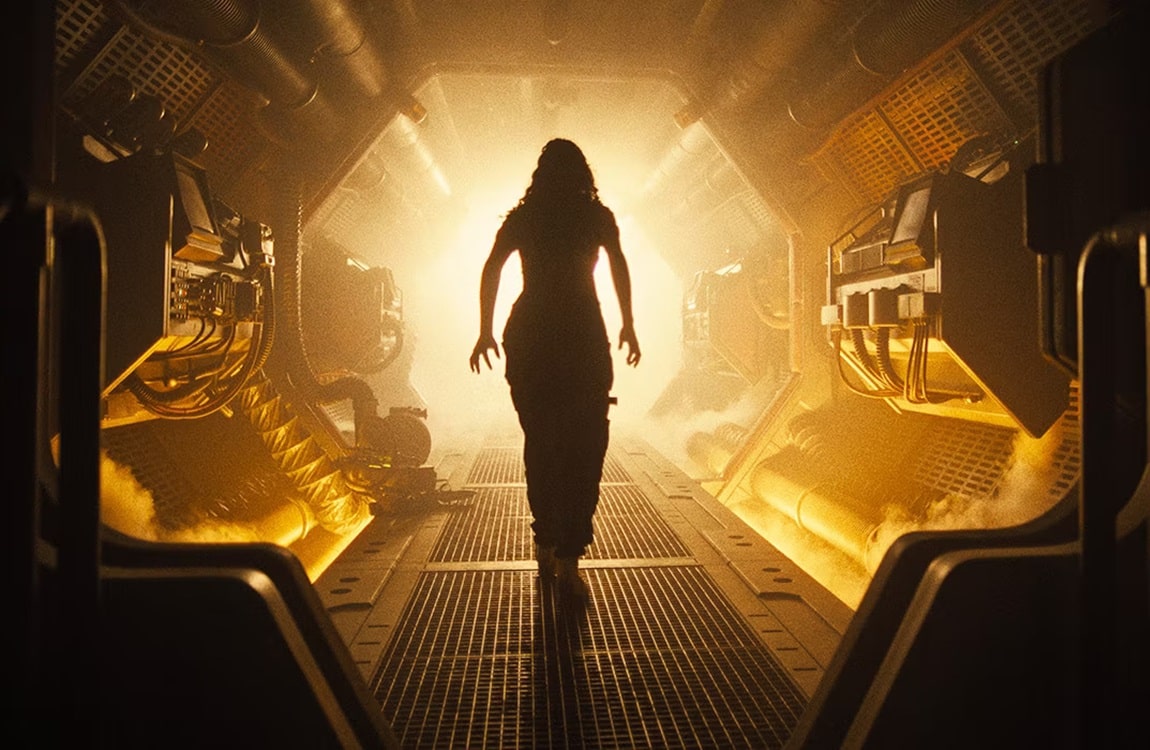 An image from the first trailer for Alien: Romulus