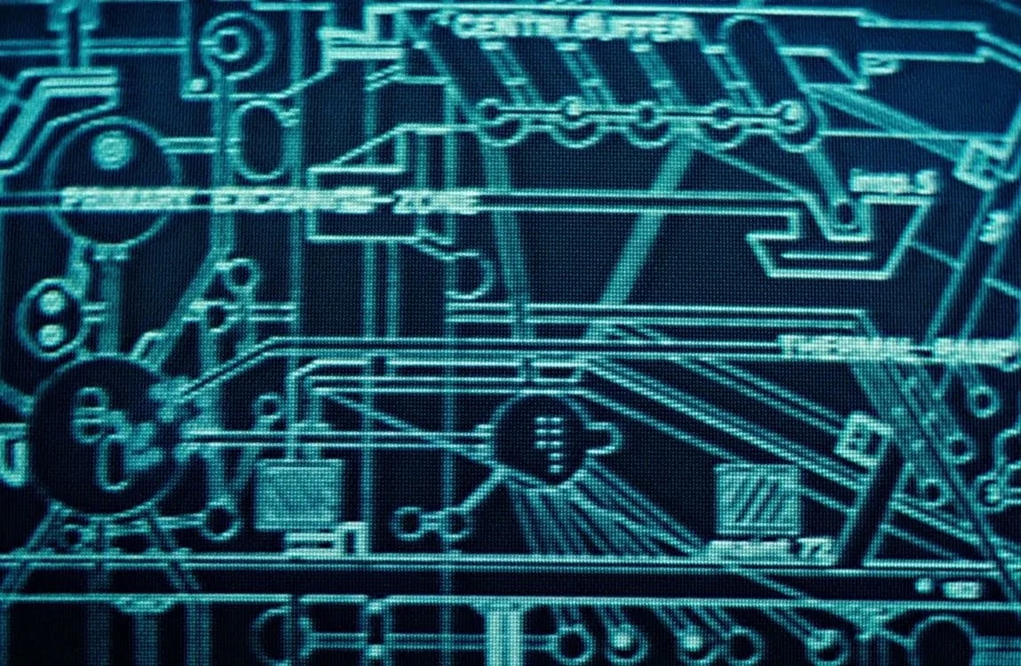 Atmosphere processor schematic showing reactor structure on LV-426