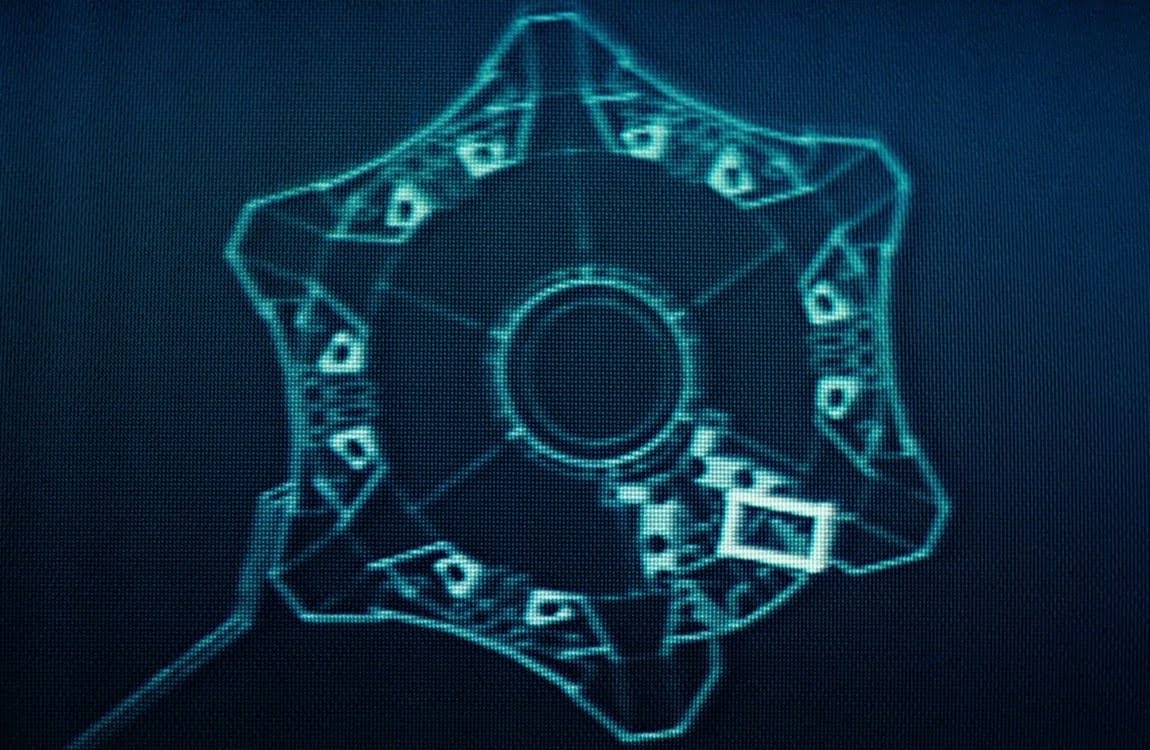 Top-down schematic of the primary heat exchanger inside the processor