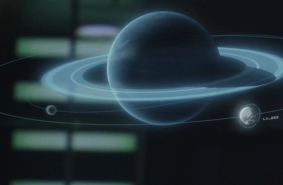 LV-223 star system map within the Zeta Reticuli system