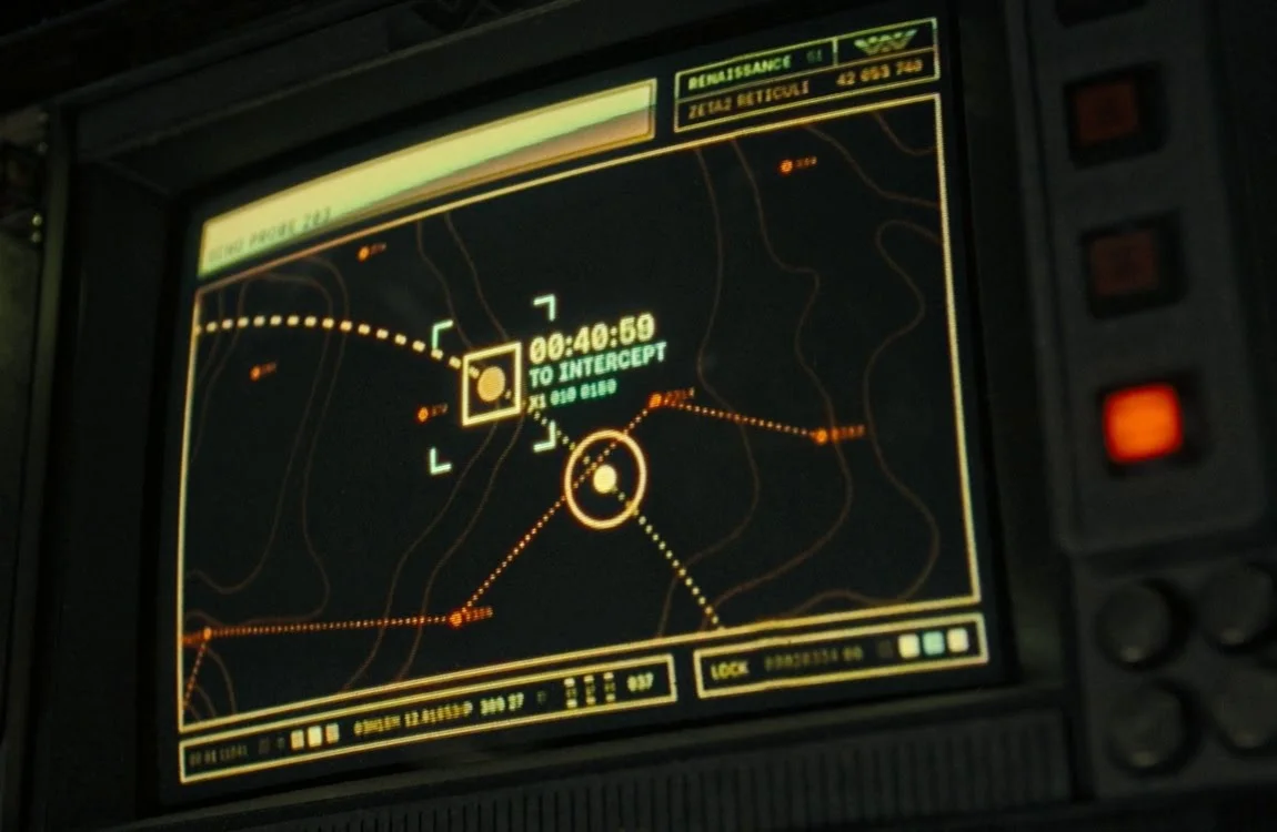 Map of the location of the USCSS Nostromo wreckage from Alien: Romulus