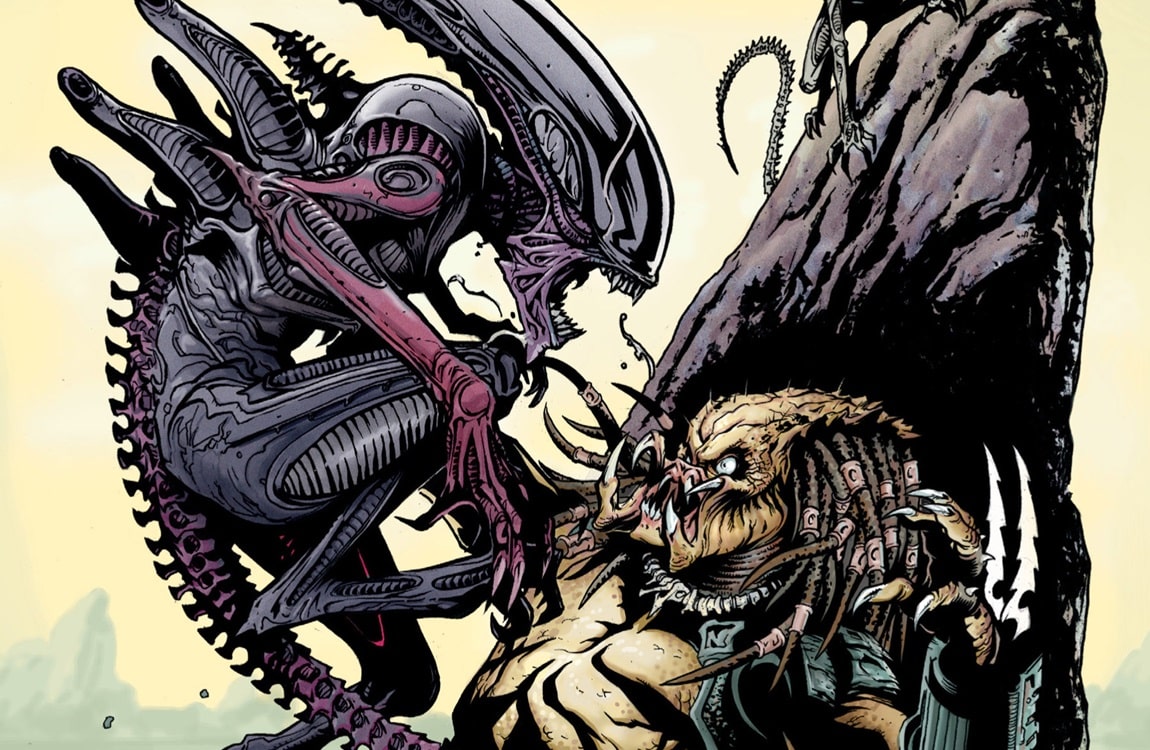 A concept for an Anime Alien vs. Predator series