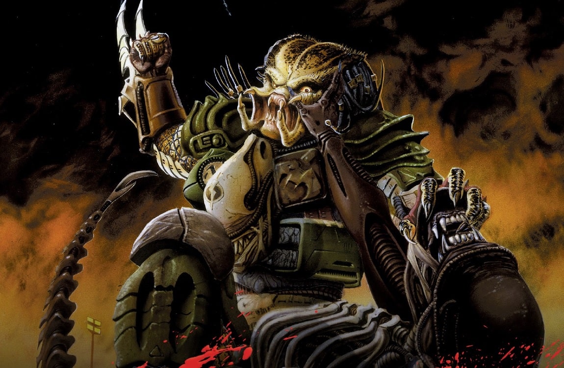 Tusk roto lucha contra extraterrestres en una escena que sería genial en Alien Vs Predator 3