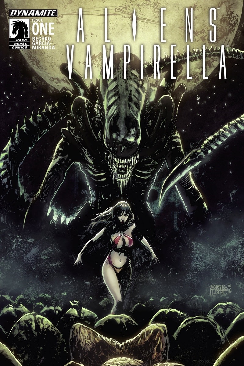 Aliens/Vampirella comic