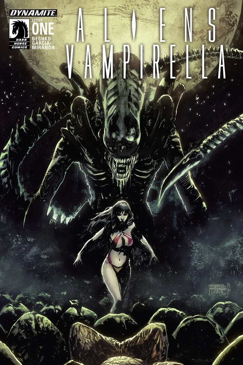 Aliens/Vampirella comic