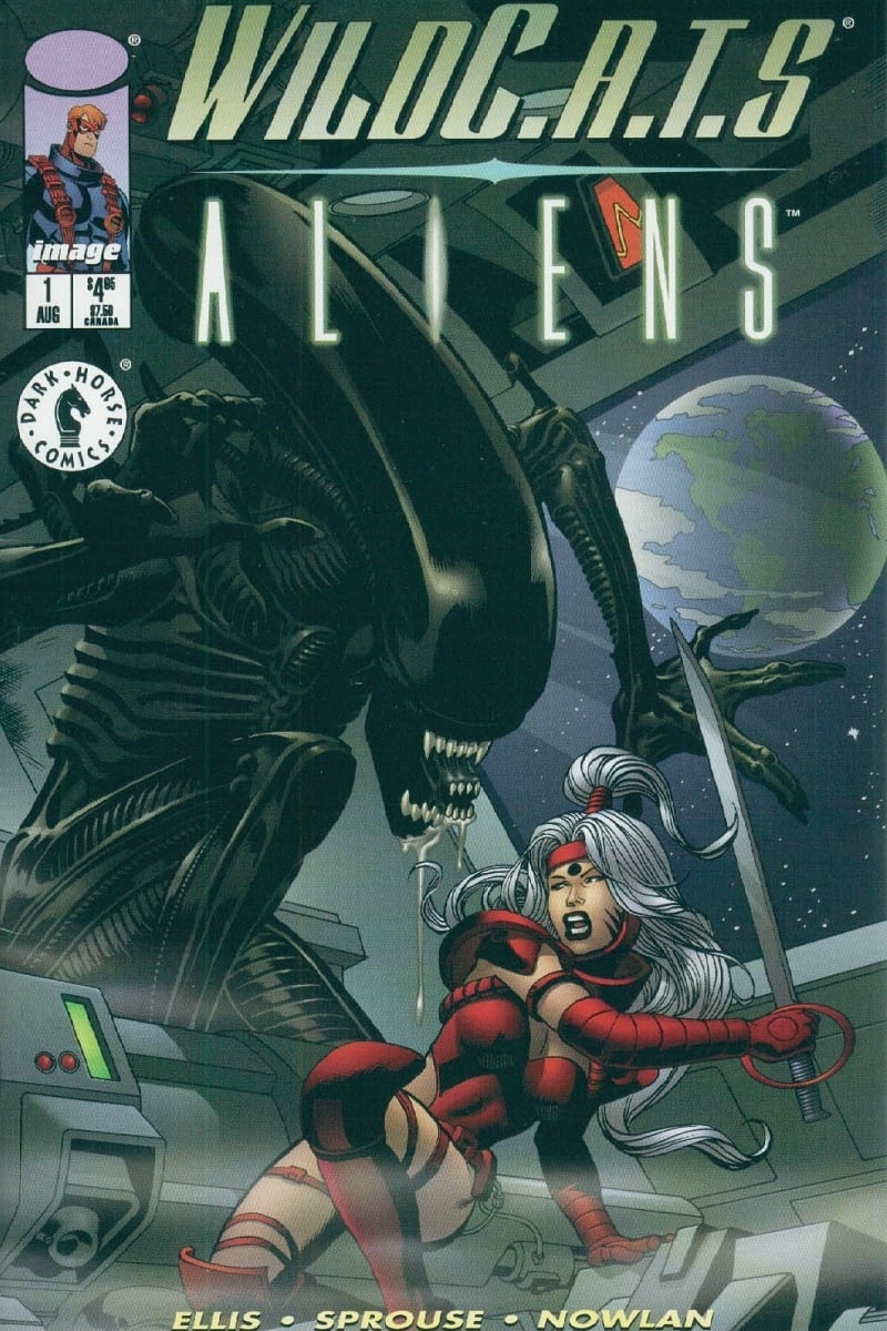 WildC.A.T.s/Aliens comic