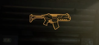 Trait: M39A2 Submachine Gun attachment schematic from Aliens Fireteam Elite 2