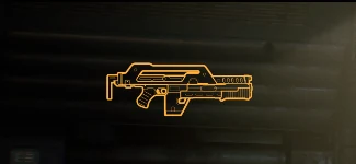Trait: M41A Classic Pulse Rifle attachment schematic from Aliens Fireteam Elite 2