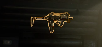 Trait: X43A Barrage Flechette SMG attachment schematic from Aliens Fireteam Elite 2