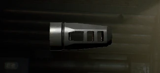 Vented Flash Hider attachment schematic from Aliens Fireteam Elite 2