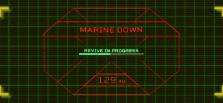 Brink of Death challenge card schematic from Aliens Fireteam Elite 2
