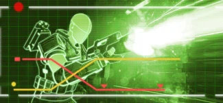 Double Damage, Half Speed challenge card schematic from Aliens Fireteam Elite 2
