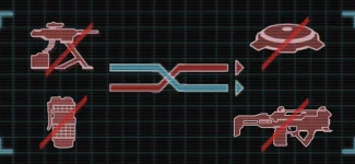 Expendable Crew challenge card schematic from Aliens Fireteam Elite 2