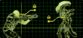 High-Threat Environment challenge card schematic from Aliens Fireteam Elite 2