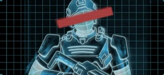 No HUD challenge card schematic from Aliens Fireteam Elite 2