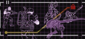 Plus Ultra challenge card schematic from Aliens Fireteam Elite 2