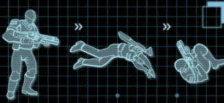 Short-Winded challenge card schematic from Aliens Fireteam Elite 2