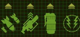 Superior Firepower challenge card schematic from Aliens Fireteam Elite 2