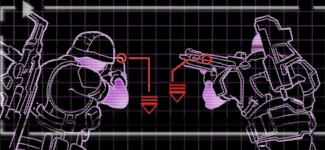 Watch Your Spacing challenge card schematic from Aliens Fireteam Elite 2