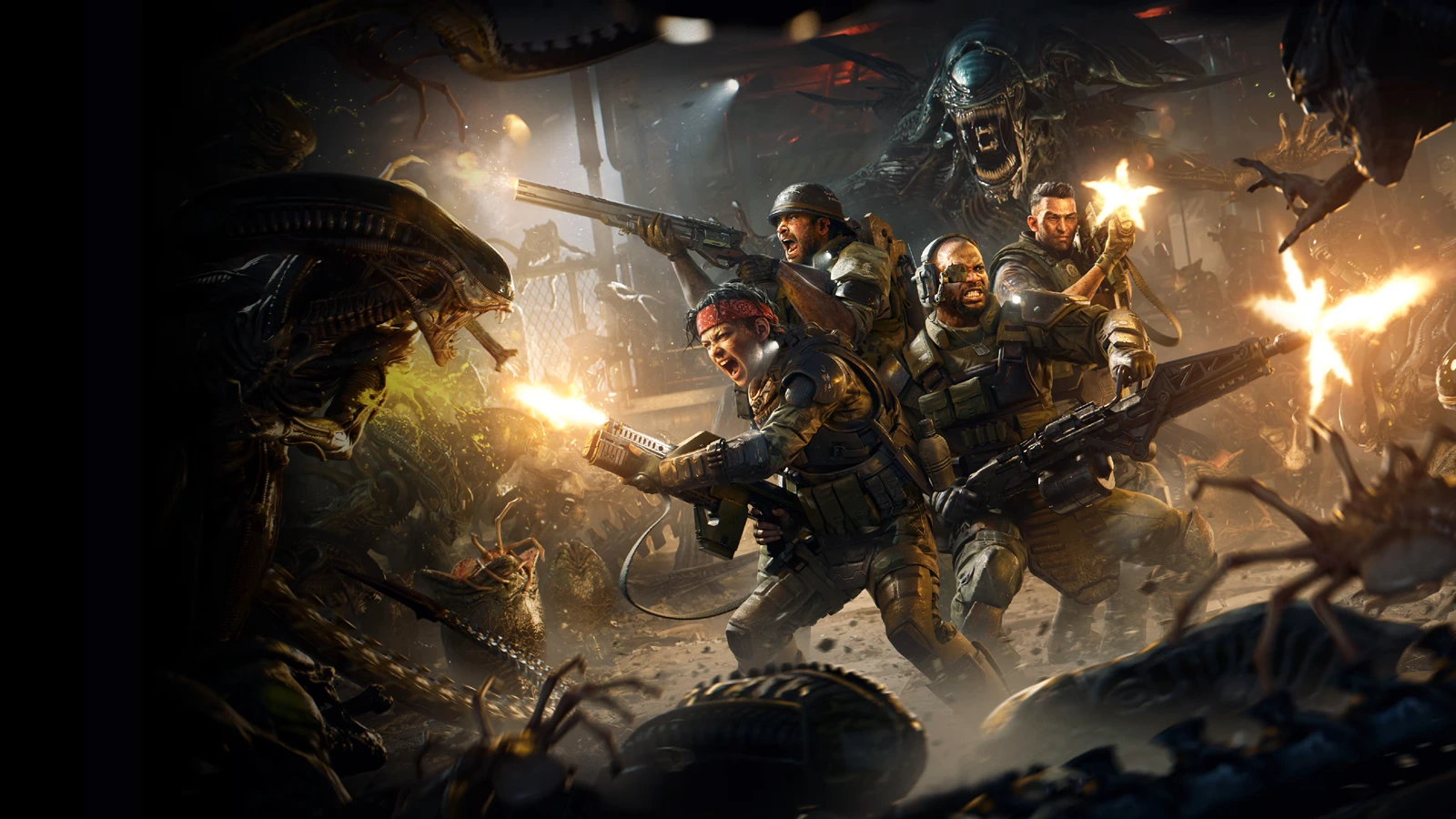 Aliens Fireteam Elite 2 Colonial Marine squad reveal image