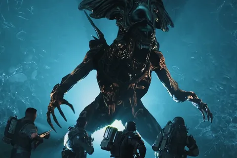 An Alien Queen in Aliens: Fireteam Elite 2