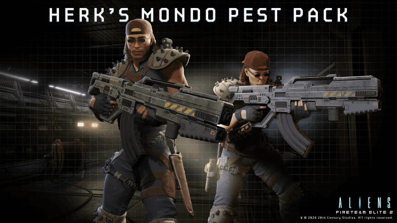 Herk Mondo's Pest Pack outfit in Aliens: Fireteam Elite 2
