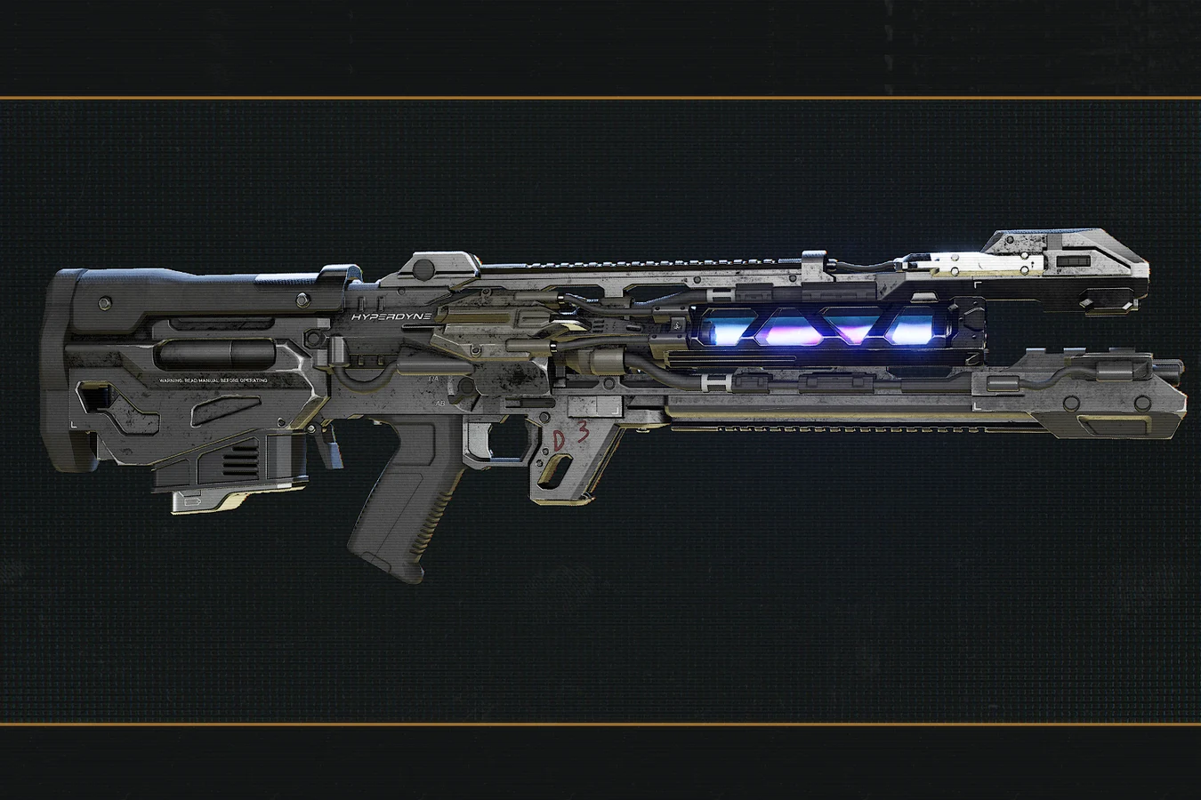 EV-87 Zvezda Plasma Rifle Mk.2 in Aliens Fireteam Elite 2