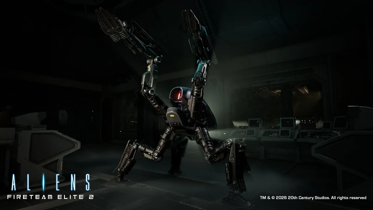 The Bulwark synthetic enemy from Aliens Fireteam Elite 2