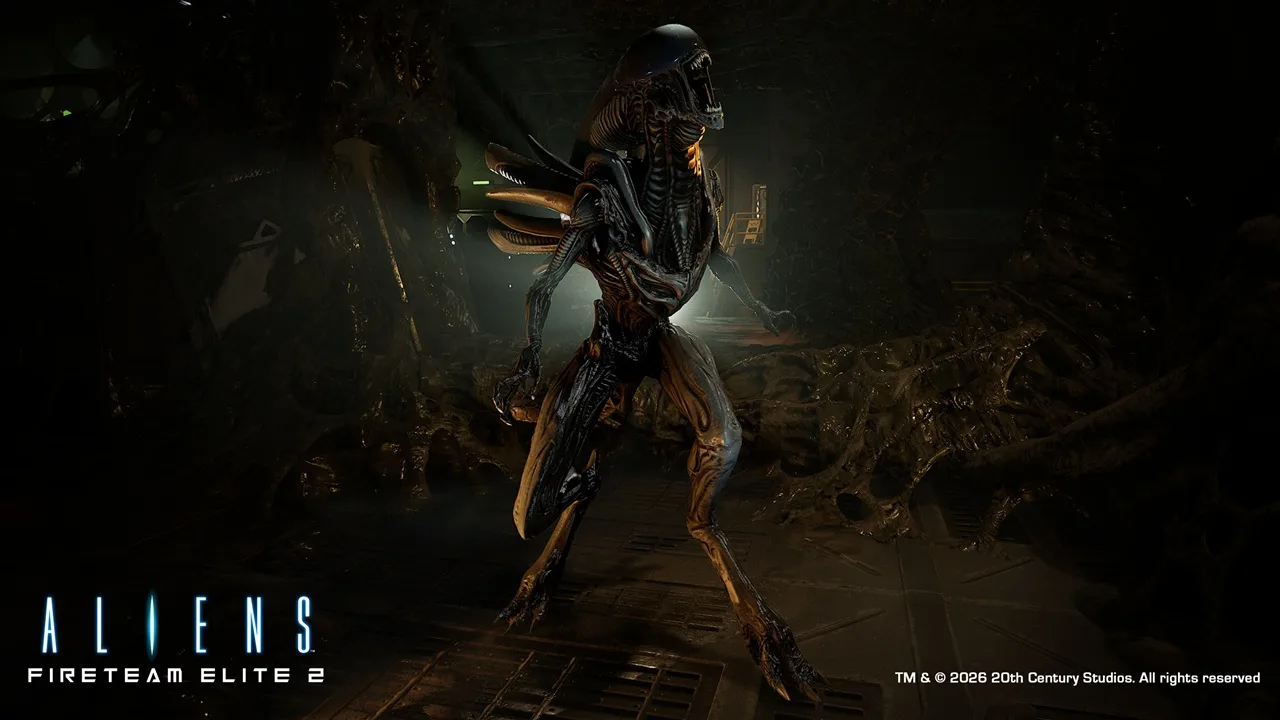 The Siren enemy type from Aliens Fireteam Elite 2