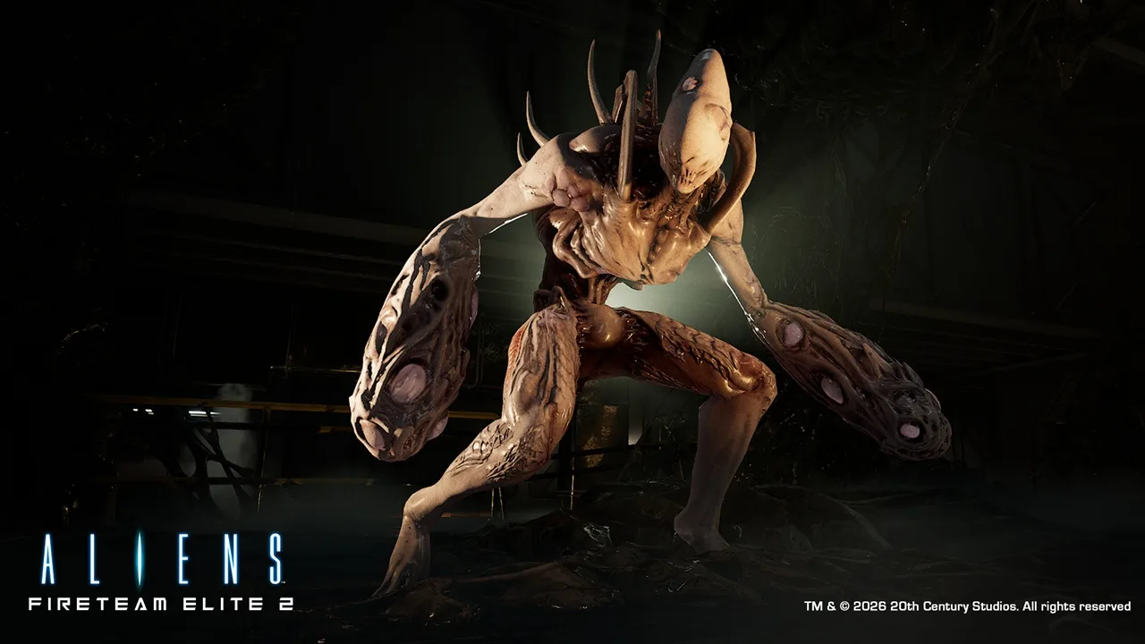 The Striker pathogen enemy from Aliens Fireteam Elite 2