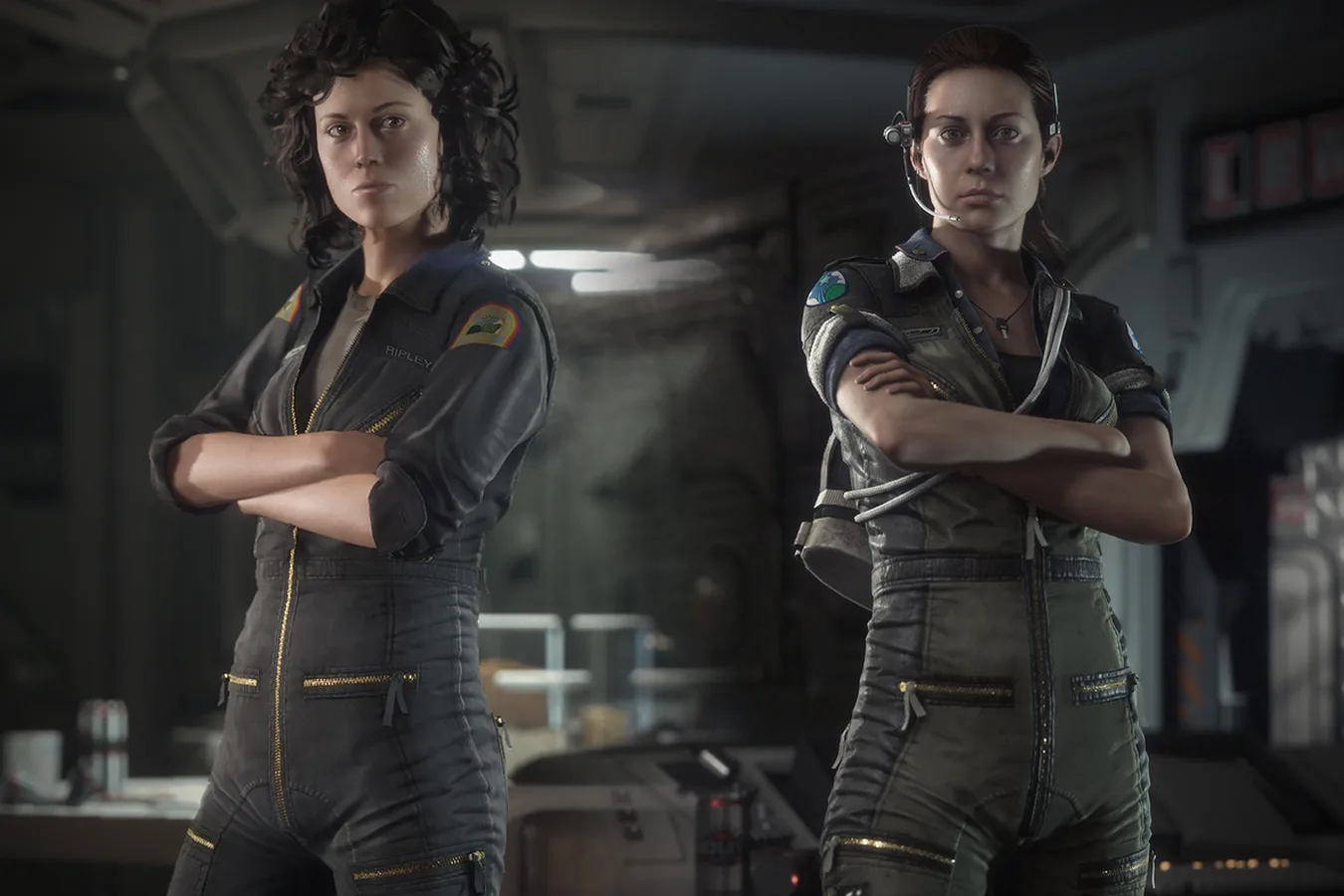 Ellen Ripley and Amanda Ripley together