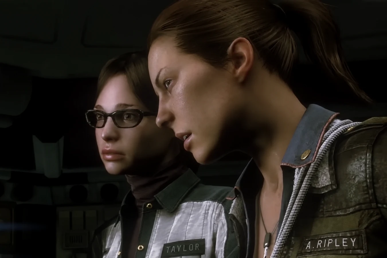 Amanda Ripley and Nina Taylor looking toward Sevastopol