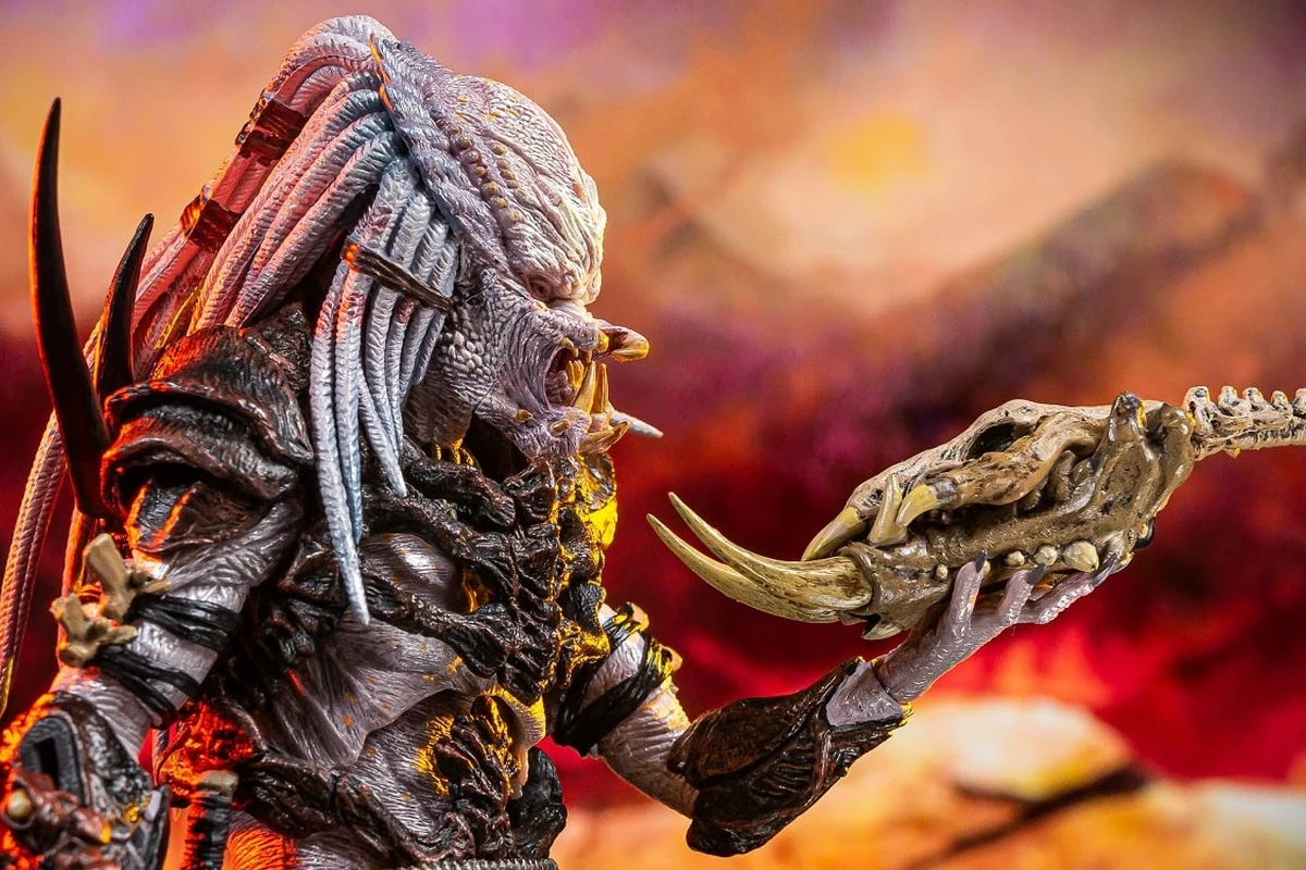The Alpha Predator wearing Amengi bone armor