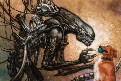 Norbert, an android Xenomorph from Aliens: Harvest