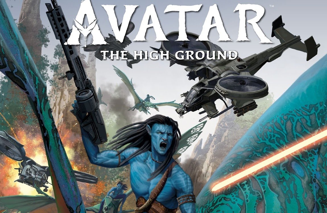 The cover for Avatar: The High Ground