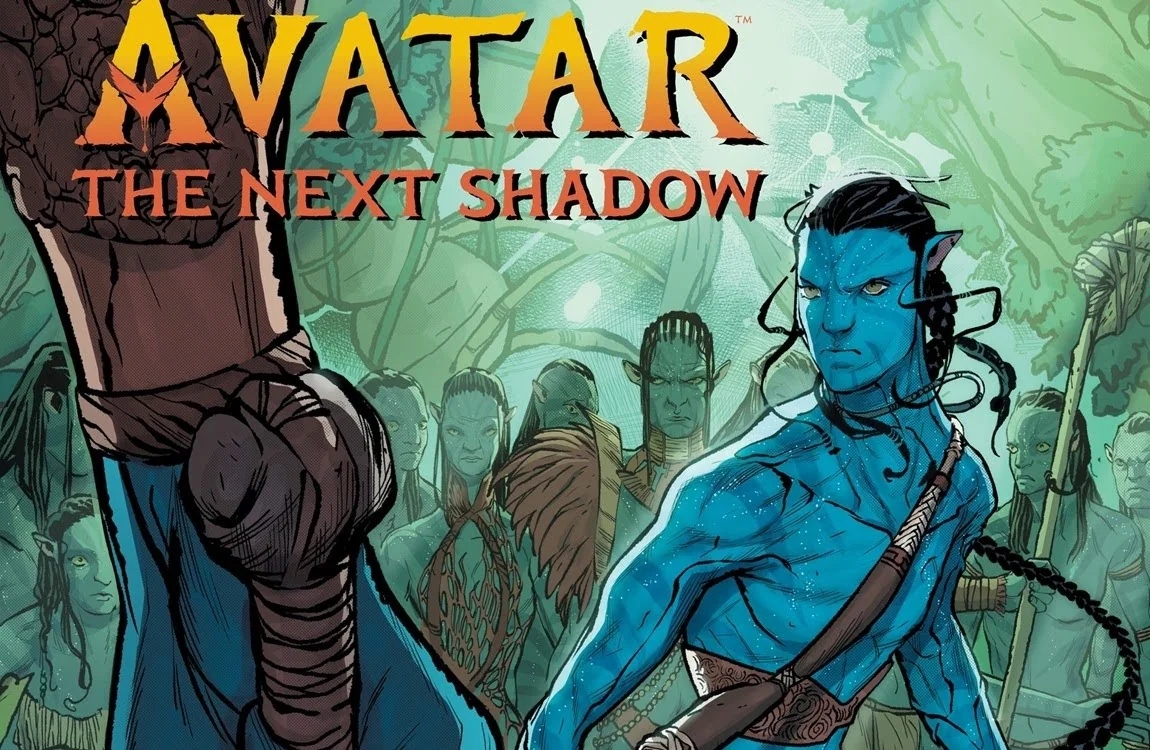The cover for Avatar: The Next Shadow