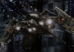 The Betty docking with the USM Auriga in Alien: Resurrection