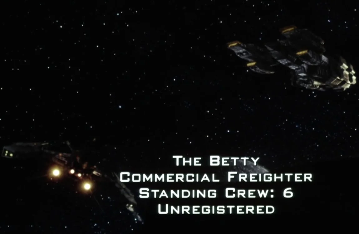The title card of the Betty